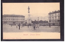 Cartolina Vercelli Piazza