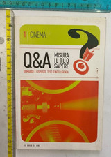 Q&A MISURA IL TUO SAPERE DOMANDE E RISPOSTE, TEST D'INTELLIGENZA +SDA