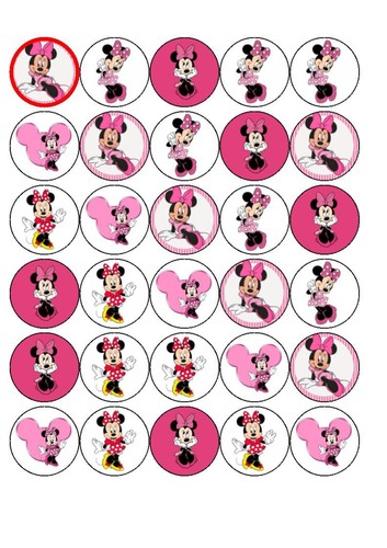 Topper per cupcake - 30,