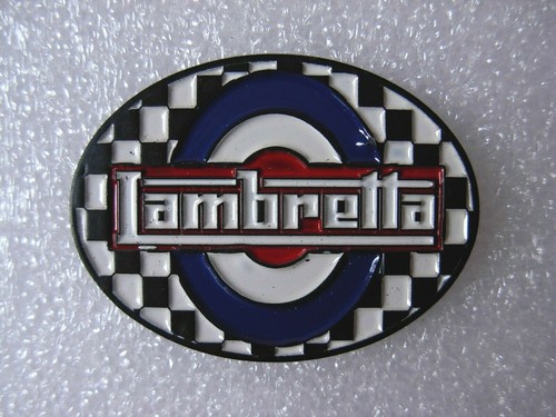 Oval lambretta roundel pin - oval,