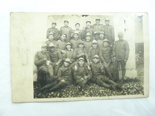 Vecchia foto militare ww1 - militare,