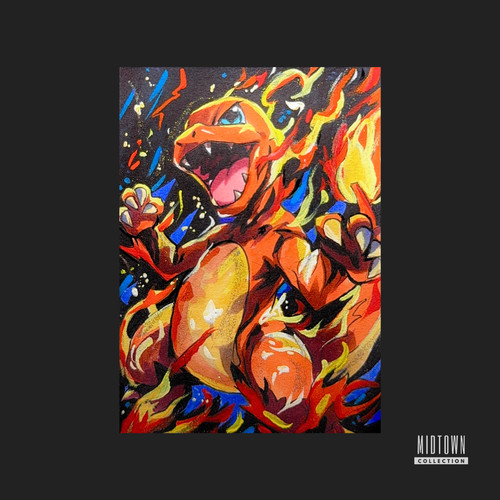 Charmander pokemon carta - charmander,