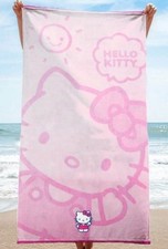 Telo mare Hello Kitty rosa 63"
