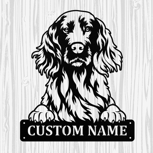 Insegna personalizzata setter - insegna,