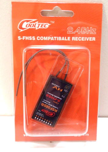Cooltec rsf08sb futaba - cooltec, s-fhss