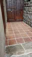 Piastrelle cotto fatte a - in,