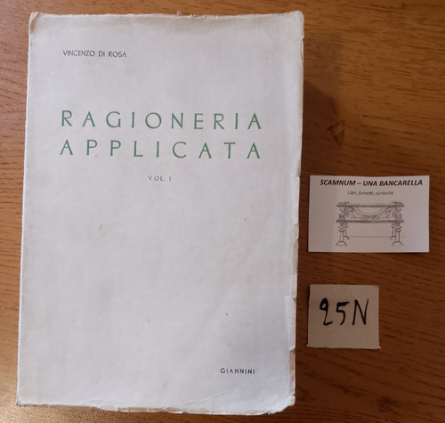 Ragioneria applicata vol i - ragioneria,