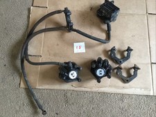 Pinze freno anteriori + cilindro principale Kawasaki GPZ305 GPZ 305