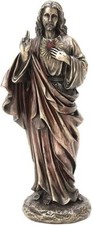 Gesù Cristo, Divina Misericordia (statua in bronzo fuso a freddo 21 cm/8,3 pollici)