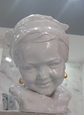 Testa in ceramica - Volto di