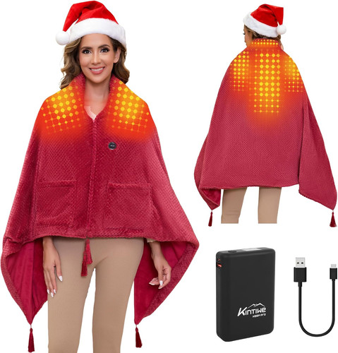 Accogliente coperta scialle - coperta,