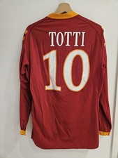 MATCH WORN Shirt TOTTI Roma NO Juventus, Inter, Milan, Lazio, Napoli