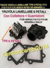 PACCO LAMELLARE MALAGUTI F12 F15 F12R F10 AEROX NITRO  COLLETTORE F15 F12R TPR 6