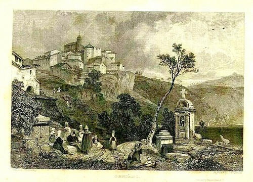 Genzano 1832 veduta harding - 1832,