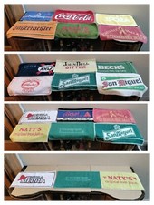 Lotto 21 Tovaglie Tovagliette in Spugna Banco Bar Pubblicitarie Bibite Bevande