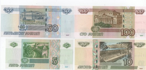 World paper money russia set - paper,