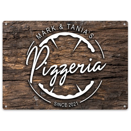 Insegna forno pizza - insegna,