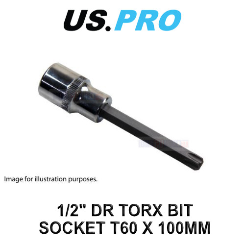 Pro dr torx bit presa - us, 1/2"