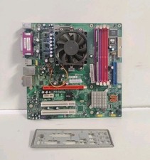 Scheda Madre PC Socket AM2 MCP61SM-AM + CPU AMD SEMPRON 3200 + RAM✅