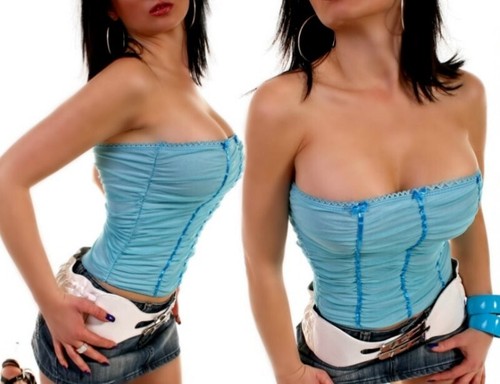 Sexy miss top tube - top, chiffon