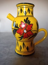 Brocca Caraffa Vino Acqua Terracotta Smaltata. Vintage
