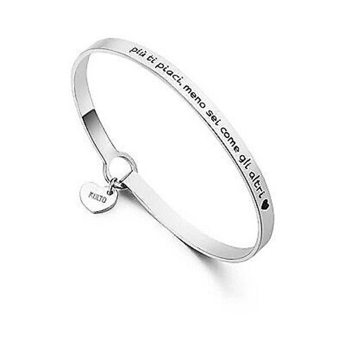 Bracciale rigido donna acciaio - rigido,