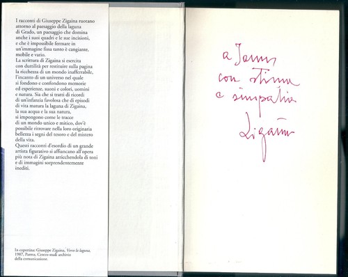 Giuseppe zigaina verso - zigaina, la