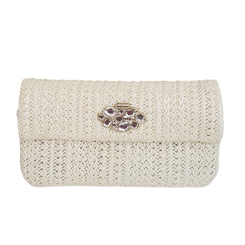 Pochette liu avorio - jo, vimini