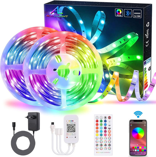 Striscia led bluetooth 20m - led, con