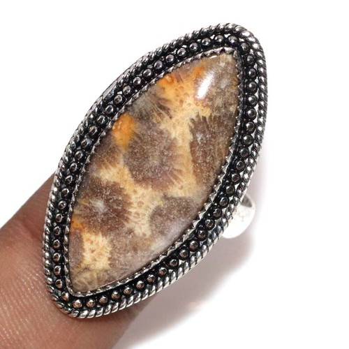 Anello corallo fossile