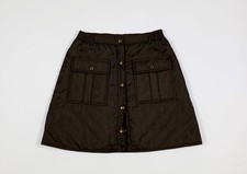 Elsy minigonna imbottita invernale donna usato vintage W30 tg 44 vita alta T8077