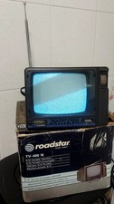 televisore portatile Roadstar TV-400N in bianco e nero Vintage 1990