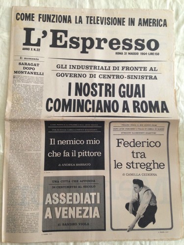 Espresso 31 maggio - -,