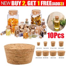 10x Coperchio Tappo Sughero