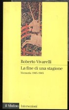 FINE DI UNA STAGIONE. MEMORIA