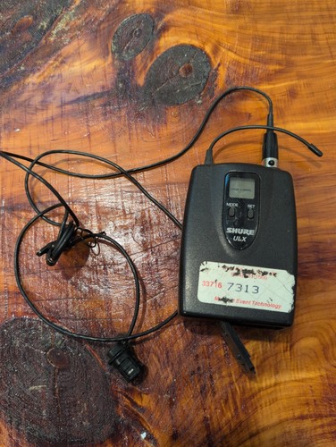 Shure ulx1 uhf wireless - uhf,
