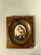 ANTICA MINIATURA MADONNA SAN