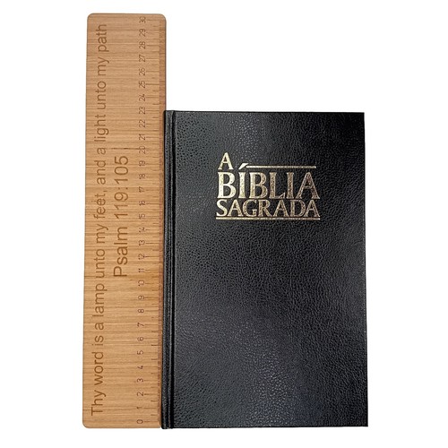Bíblia sagrada letras - a,