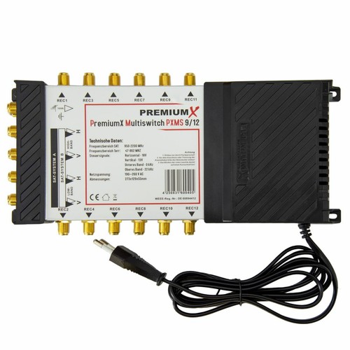 Premiumx multiswitch 12 - premiumx, 9/12