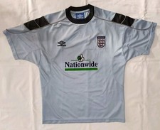 MAGLIA CALCIO UMBRO VINTAGE INGHILTERRA ALLENAMENTO NATIONWIDE ENGLAND TRAINING