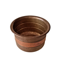 Portavaso portapiante in metallo Etnico Boho Chic