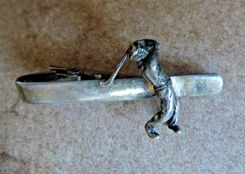 Spilla cravatta vintage golf - cravatta,