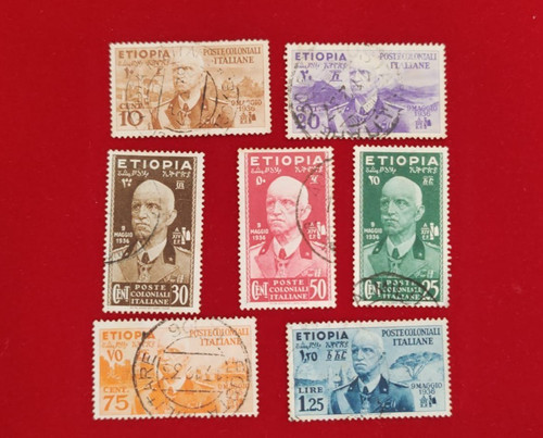 Colonie italiane etiopia 1936 - italiane,
