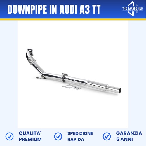 Downpipe acciaio inox per - in,
