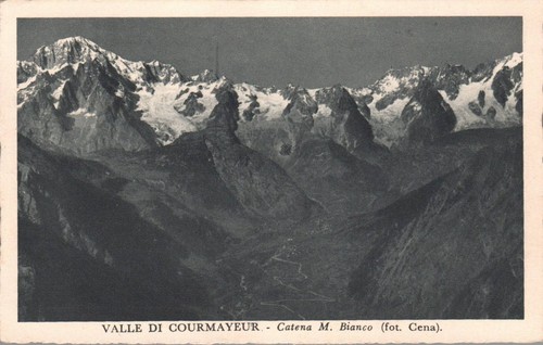 Aosta courmayeur catena - aosta,
