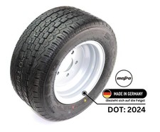 Rimorchio auto ruota completa SECURITY 195/55 R10 C cerchio MEFRO 6x10 ET-4, M+S DOT 24