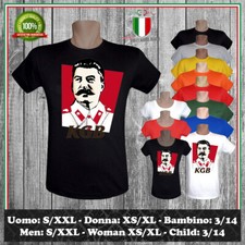 T-SHIRT STALIN KGB PARODIA