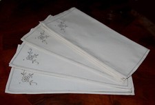Tovaglioli Grande n.6 Ricamate