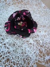 Spilla con Fiore In Tessuto