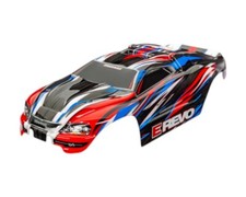 Traxxas Carrozzeria E-Revo 1/16 Rosso e Blu TRX7115-RBLU E-Revo VXL 1/16, E-Revo